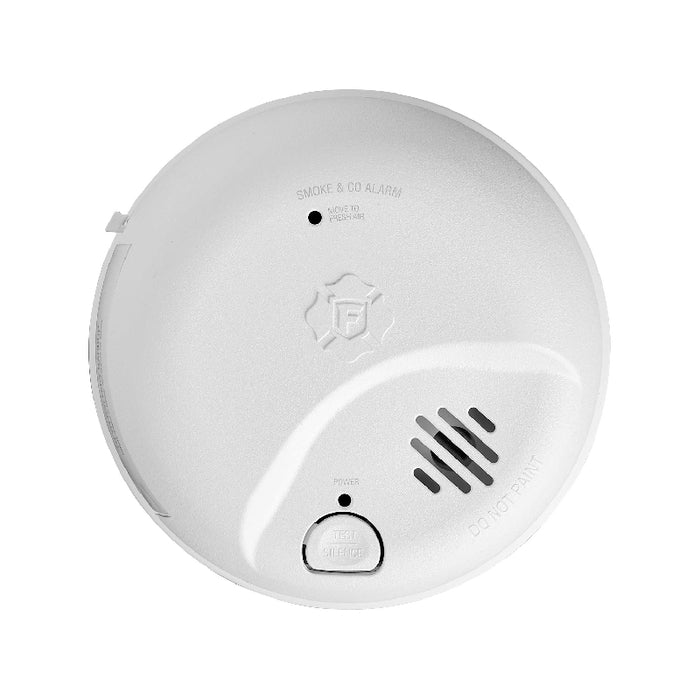 BRK 1046883 Interconnect Hardwire Smoke & CO Alarm with 10-Year Battery Backup