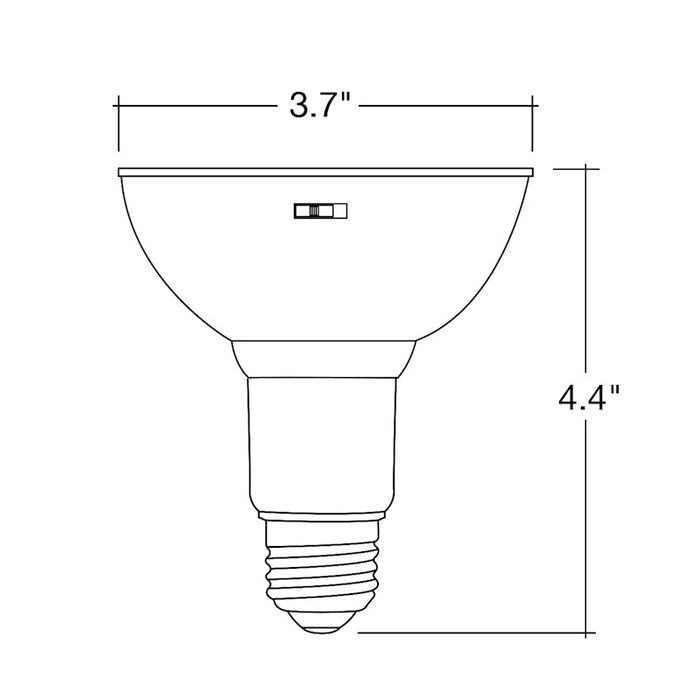 EnvisionLED LED-P30-10W-5CCT 10W PAR30 LED Bulb, 5 CCT Selectable