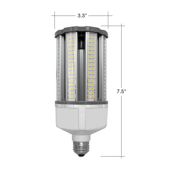 EnvisionLED LED-CRN-3M36-TRI-E26 18W/27W/36W LED Corn Bulb, 3CCT Selectable