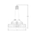 EnvisionLED LED-RHBL-3P120-TRI-EX39 80W/100W/120W LED Directional Retrofit High Bay Lamp, 3CCT Selectable