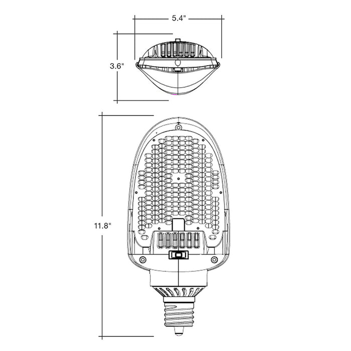 EnvisionLED LED-FLL-3P115-50K-EX39 75W/95W/115W LED Directional Retrofit Bulb, 5000K