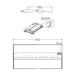 Day-Brite CFI 2FGXG43L-4 FluxGrid 2x4 LED Troffer, 4300 Lumen