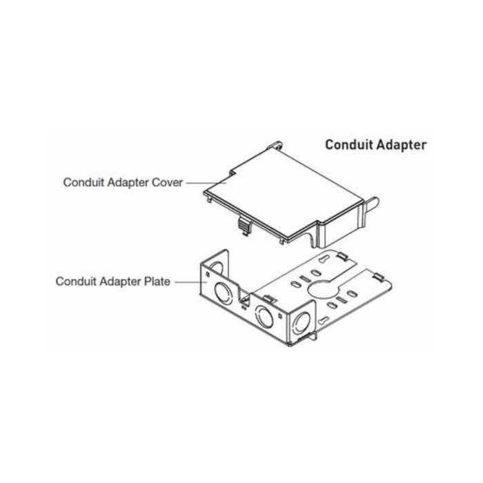 Wattstopper LMRC-CA Conduit Adapter for Enhanced Room Controller