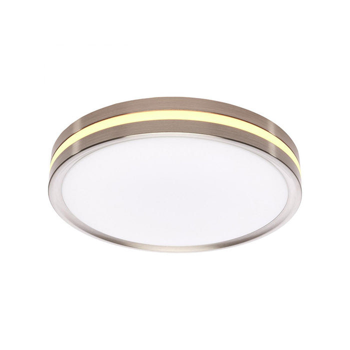 Nuvo 11" LED Flush Mount with Night Light, CCT Selectable