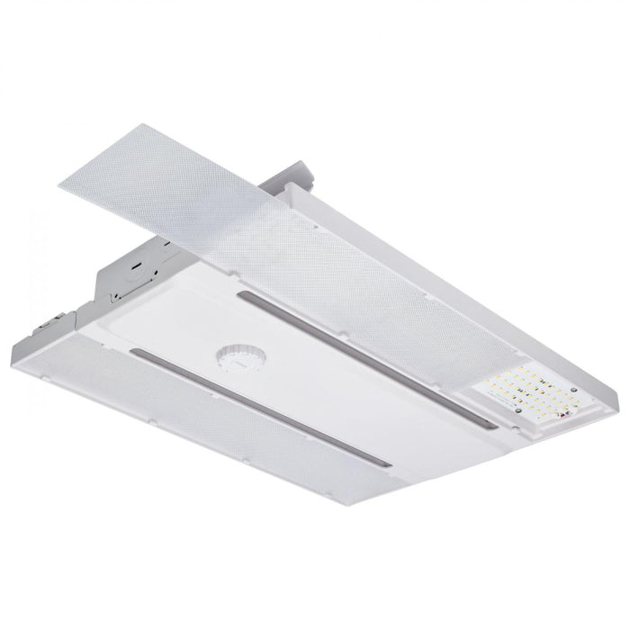 Nuvo 65-1010 65W/75W/85W LED Linear High-Bay With Interchangeable Lens, 3CCT Selectable