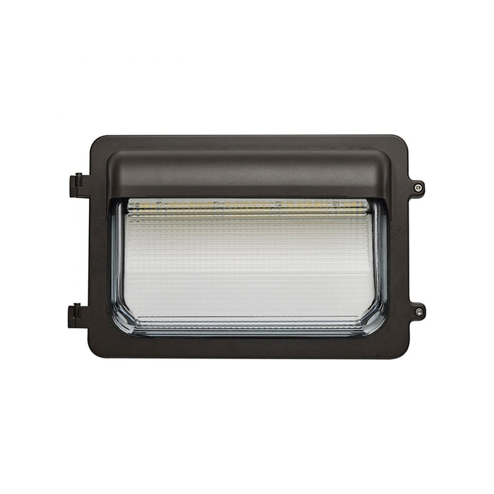 Nuvo 65-884 30W/45W/60W LED Low Profile Wall Pack with Integrated Bypassable Photocell, CCT Selectable