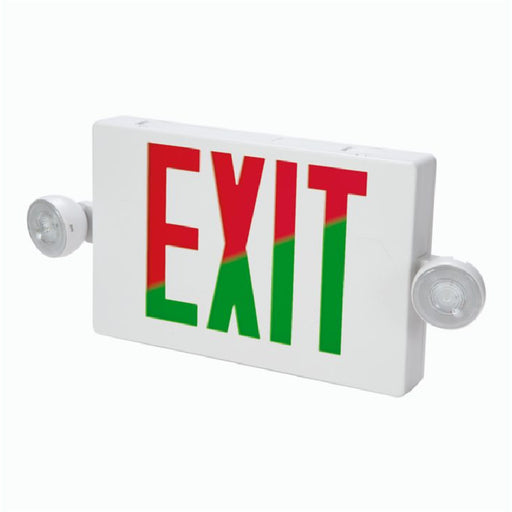 Sure-Lites APC7RG Series Combination LED Exit Sign and Emergency Light