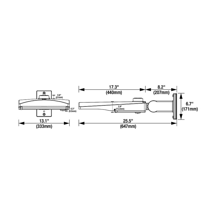 LEDvance AREAFLD 120W/150W/190W LED Superior Class Area Flood