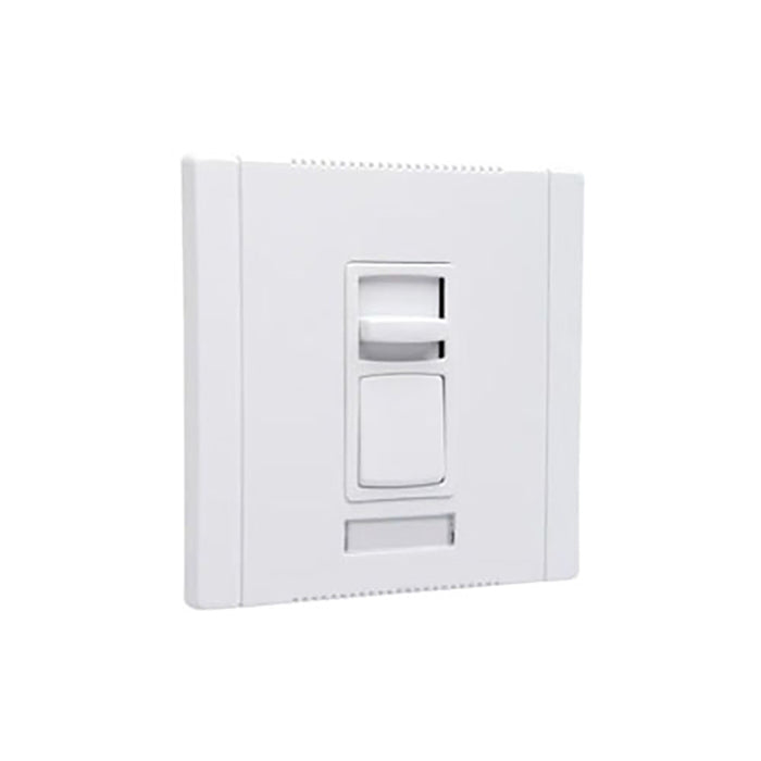 Wattstopper CDFB103PNA Electronic Single Pole/3Way Slide Dimmer, 2 Wire Preset 10A - White