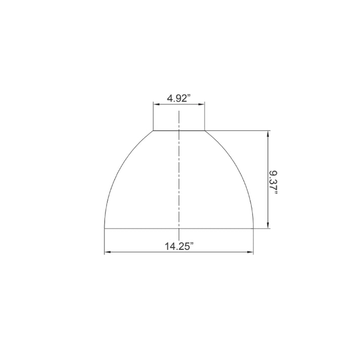 Westgate CMC4-DS14 CMC4 14" Dome Shade