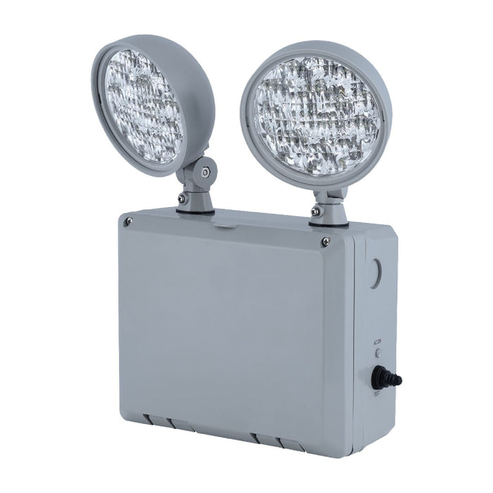 Compass CU2W Dual Head Wet Location 2.7W LED Emergency Light