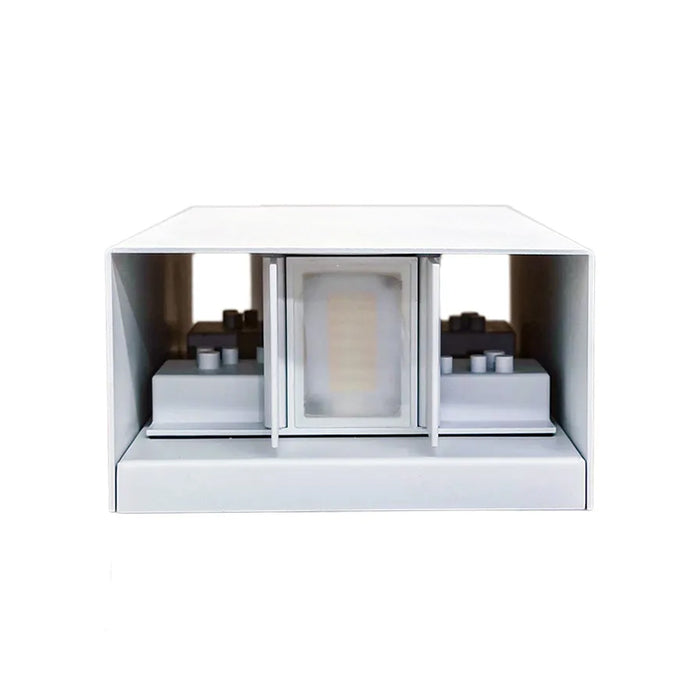 Westgate CREA-56-MCTP Square Trim 14W/18W/24W LED Adjustable Beam Angle Wall Sconce, Power & CCT Selectable - White