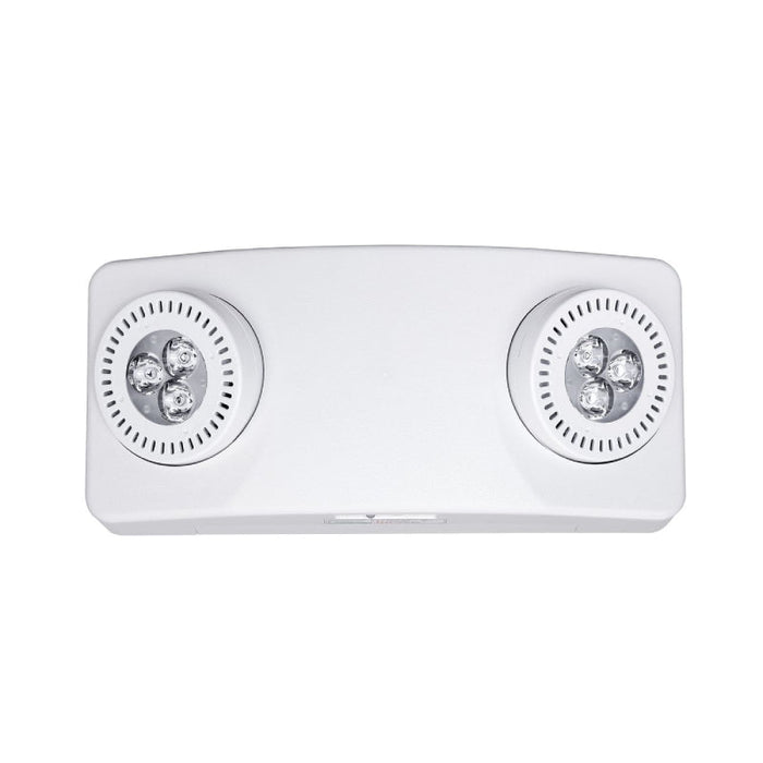 Compass CU2HLHOSD High Lumen LED Emergency Light, 5.4W ,1300 Lumens, Self Diagnostics