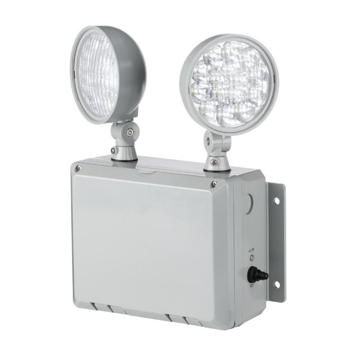 Compass CU2W Dual Head Wet Location 2.7W LED Emergency Light