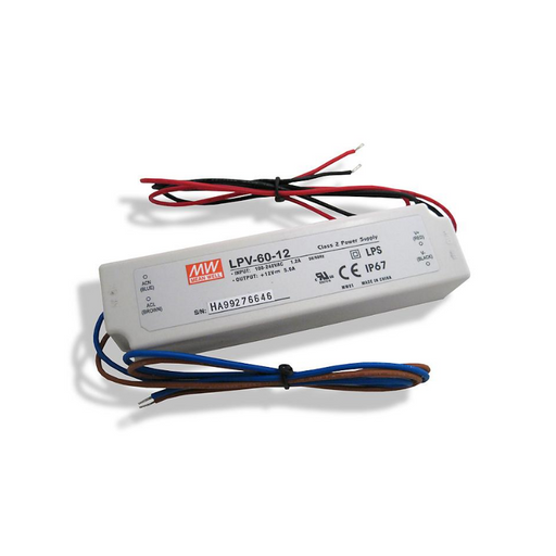 Diode LED 12V 60W Constant Voltage LED Driver with NEMA3R Junction Box