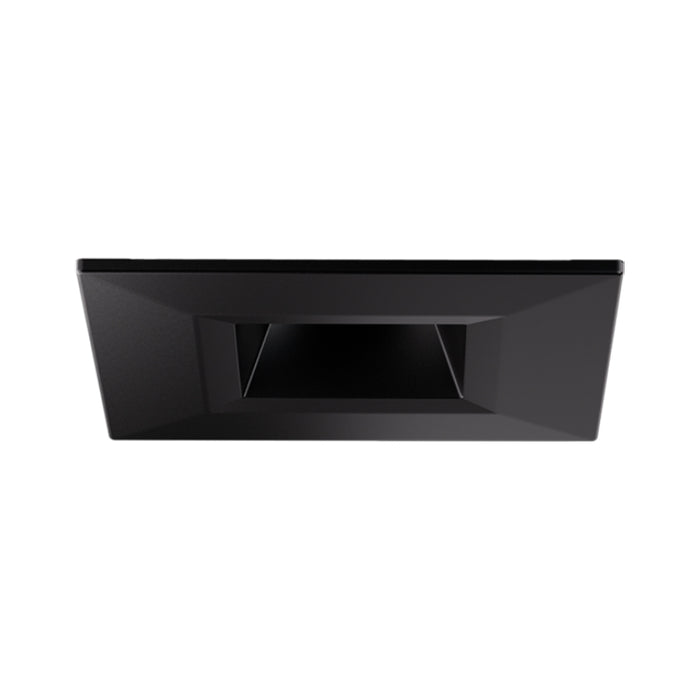 Elco E1L12 Oak 1" Square Recessed Downlight-Black