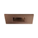 Elco E1L12 Oak 1" Square Recessed Downlight-Bronze