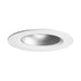 Elco E1L02 Oak 1" Round Recessed Downlight, Dim to Warm-Haze with White Trim