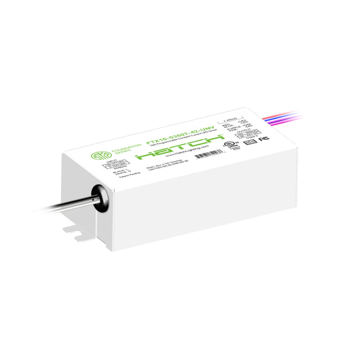 Hatch FTX15 Foundation Series 15W Programmable Constant Current LED Driver, 150-350mA