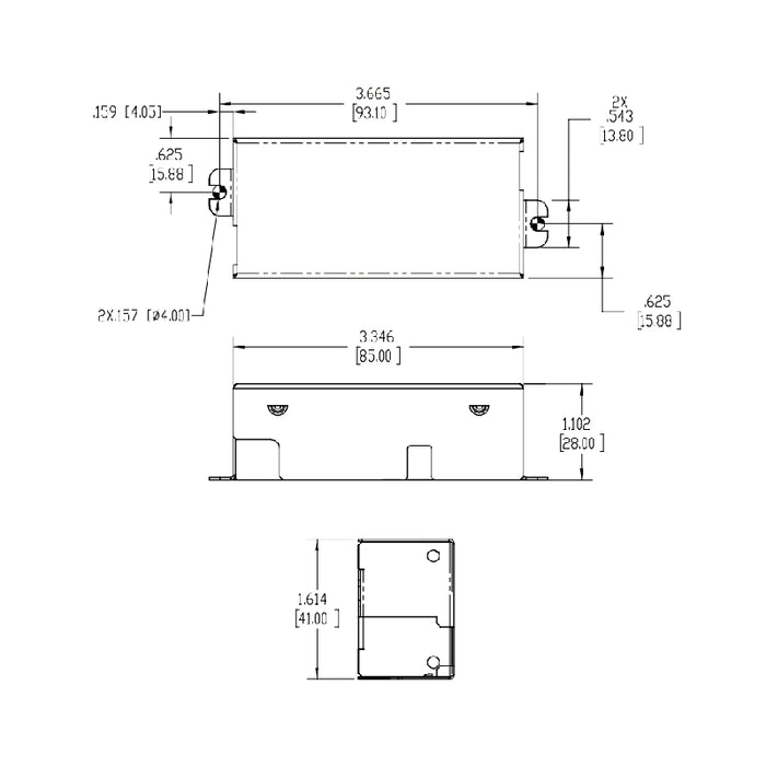 Hatch FTX15 Foundation Series 15W Programmable Constant Current LED Driver, 200-500mA