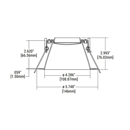 Halo HCD4TRH 4" Round Reflector, Medium Distribution