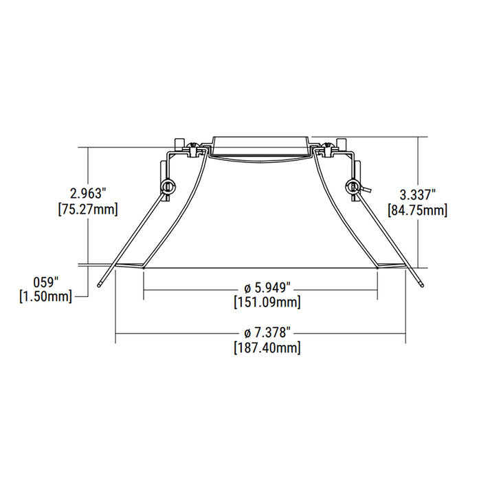 Halo HCD6TRH 6" Round Reflector, Medium Distribution