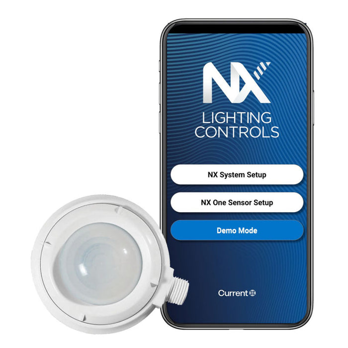 NX Lighting Controls WSPDLWOBSM24V Bluetooth WASP Occupancy/Vacancy Sensor, Low-Temp/Watertight/Indoor/Outdoor, Surface Mount, 24V