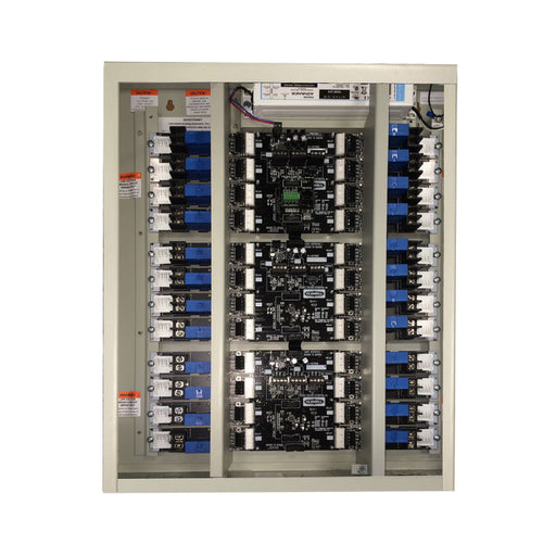 NX Lighting Controls CX162S162NM 16 Relay Spaces Control Panel, 1-Pole Elect. Held N.O. Relays