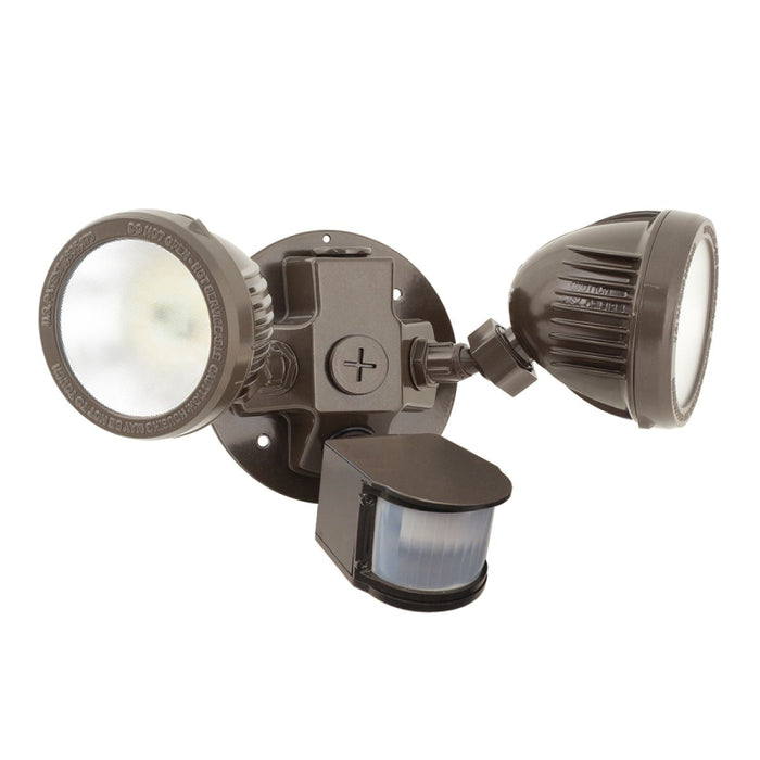 EXO ML Marshal 26W LED Twin-Head Security Light with Motion Sensor