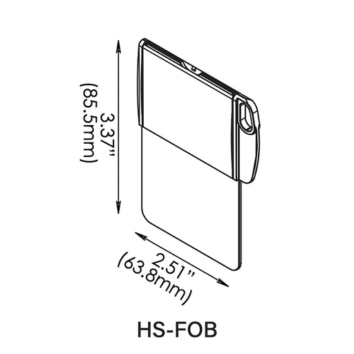 Wattstopper HS-FOB Key Fob