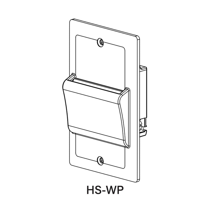 Wattstopper HS-WP Cover Plate for 1-Gang Box