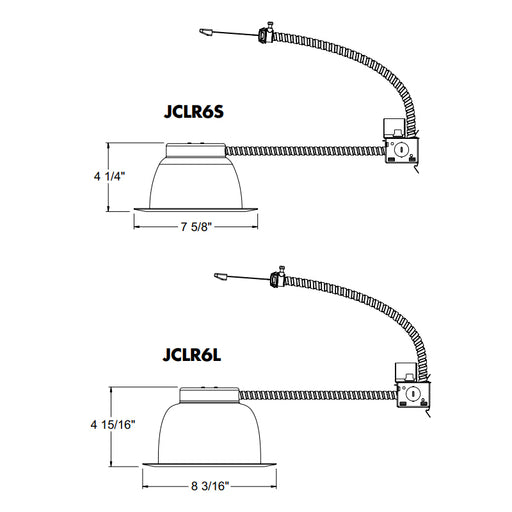 Juno JCLR6 6" Commercial LED Retrofit, 1800 Lumens