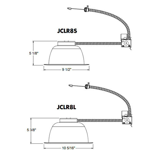 Juno JCLR8 8" Commercial LED Retrofit, 1500 Lumens