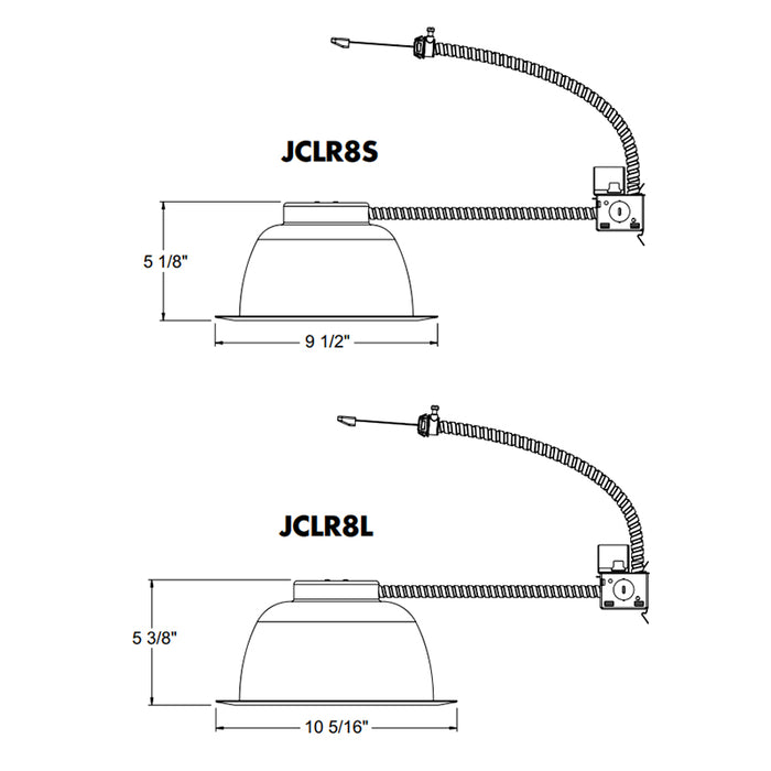 Juno JCLR8 8" Commercial LED Retrofit, 2000 Lumens