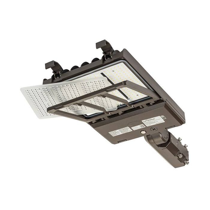 Keystone KT-ALED140PS-M2-OSB-SF-8CSB-VDIM-P Slip Fitter Mount LED Area Light with Optic Swap, Power & CCT Selectable