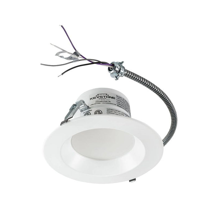 Keystone KT-RDLED18PS-6A-8CSE-VDIM 6" LED Recessed Downlight, Power & CCT Selectable