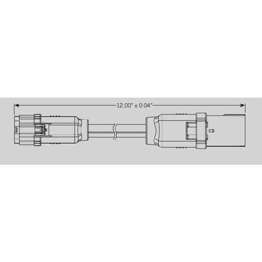 Keystone KT-WWLED-DMX-1-LCS 1-ft Linking Cord Set