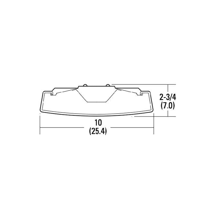 Lithonia LBL4 48" LED Surface Wraparound, 4000K 4253 Lumens, 120-277V