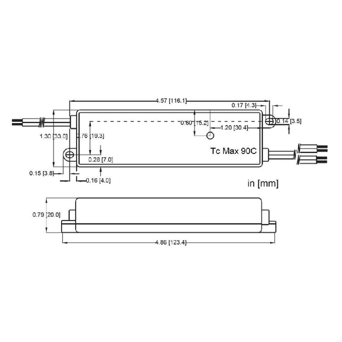 Hatch LC14 L Series 14W Constant Current LED Driver, Non-Dimming, 350mA