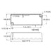 Hatch LC50-T L Series 50W Constant Current LED Driver, ELV/0-10V Dimming, 1400mA