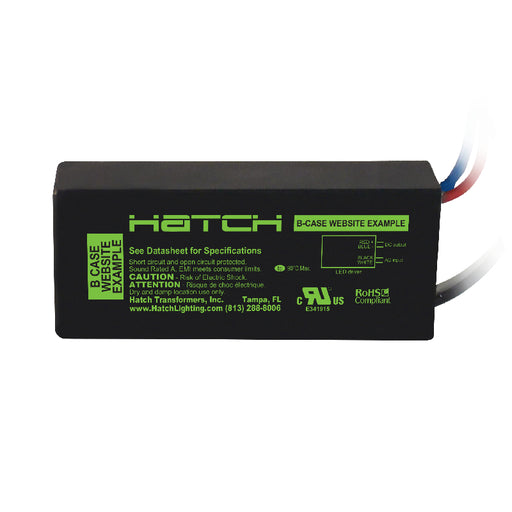 Hatch LC12 L Series 12W Constant Current LED Driver, 0-10V Dimming, 700mA