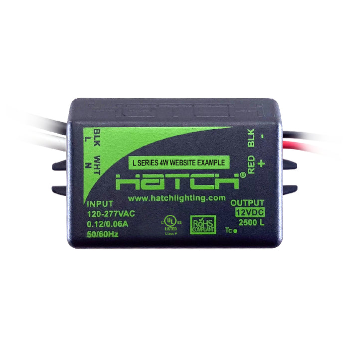 Hatch LCB004 L Series 4W Constant Current LED Driver, Non-Dimming, 700mA