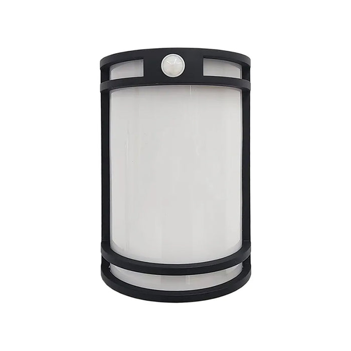 Westgate LDS-MCT5-DT-PIR 10" Tall Outdoor/Indoor LED Decorative Wall Sconce, CCT Selectable - Black