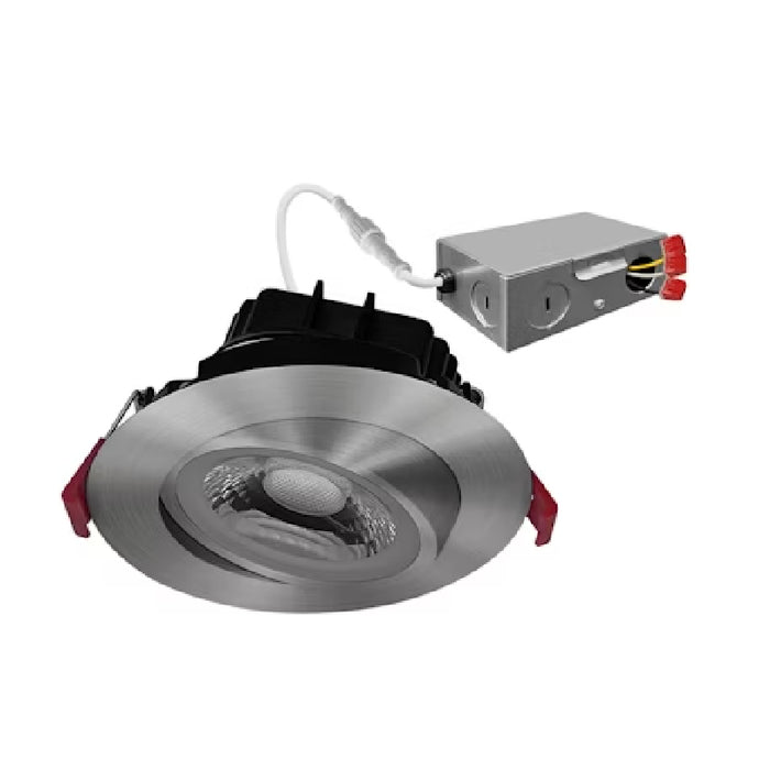 Envision LED 4" 12W Gimbal Adjustable Downlight Canless