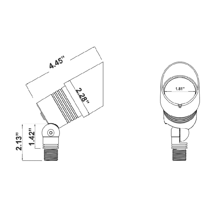 Westgate LF12 7W 12V LED Garden Light, 5CCT Selectable