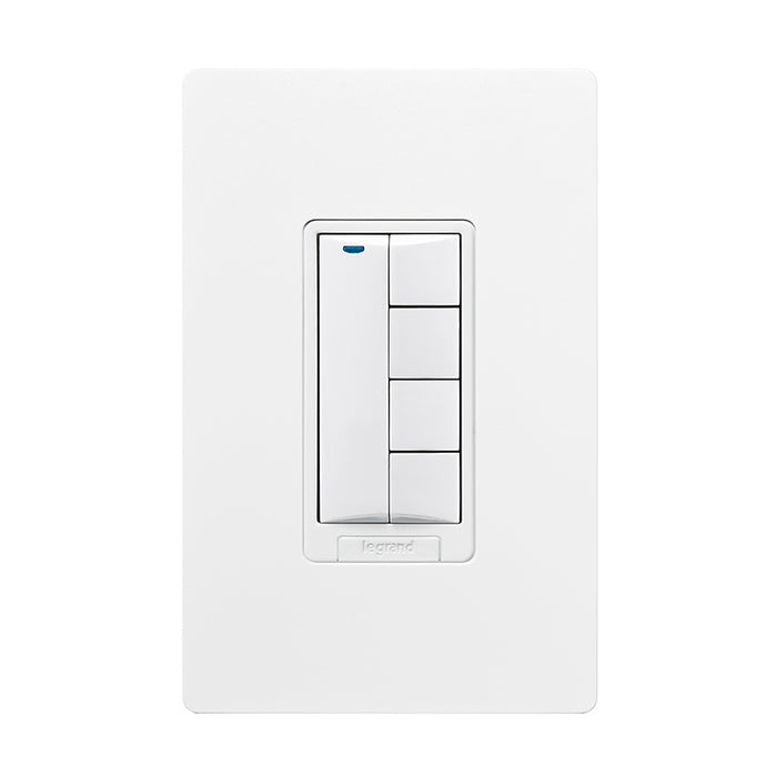 Wattstopper LMSW-605 DLM Wireless 5-Button Wall Switch