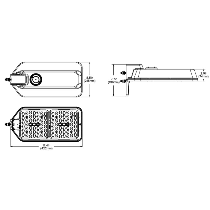 Stonco LPA-A11 LED Area Light w/ 7-Pin Twist Lock & Photocell, 29000 lm, 4000K