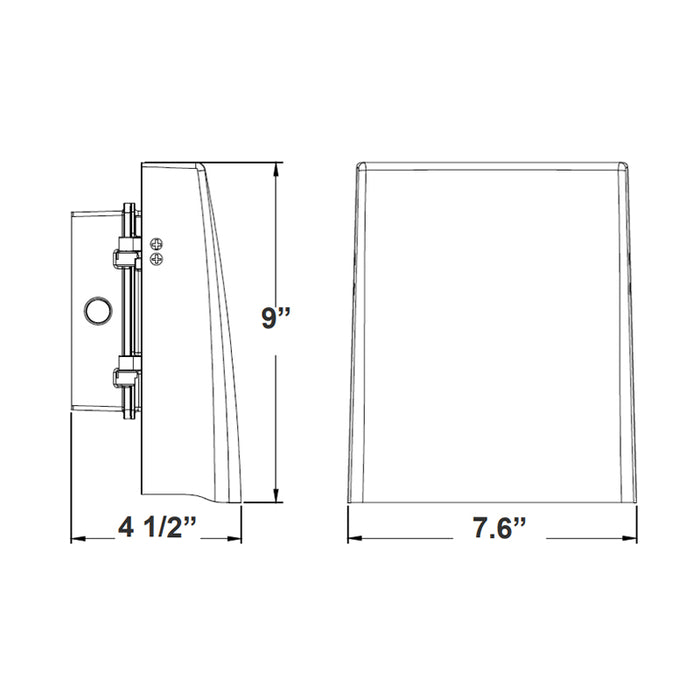 Westgate LWAX-MD 30W Gen. 2 Adjustable LED Wall Pack