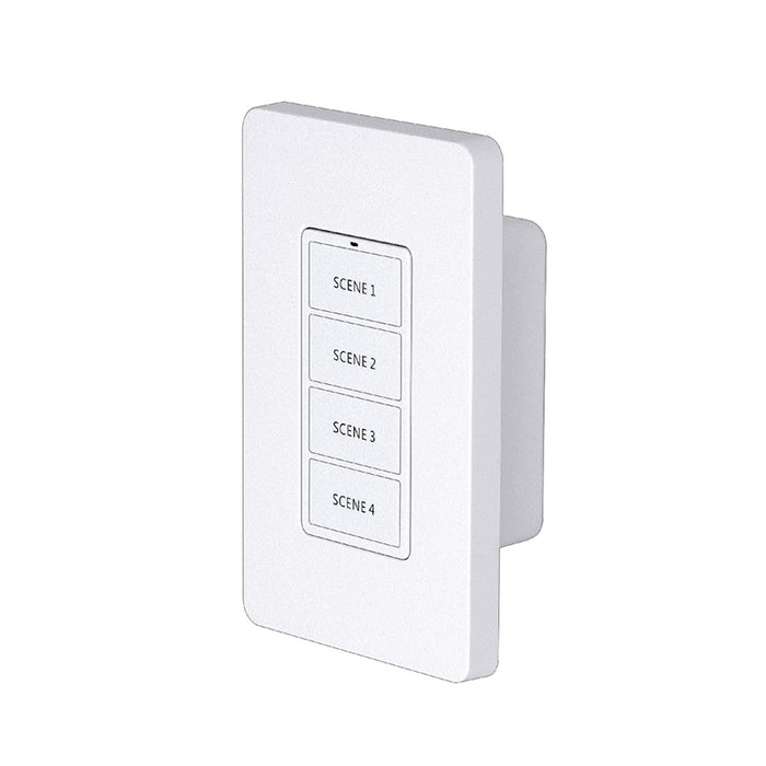NX Lighting Controls NXC-WWD2-4IW Wireless Scene Switch, In-Wall Mount