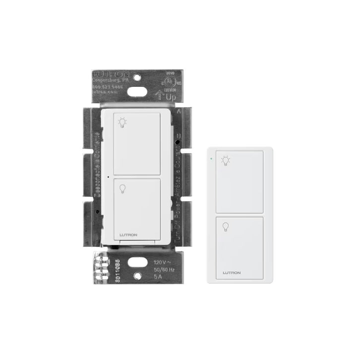 Lutron PD5ANS-2BPICO Caseta Smart Lighting On/Off Switch and Remote Kit